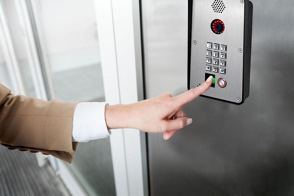 Fingerprint Access Control Video Intercom