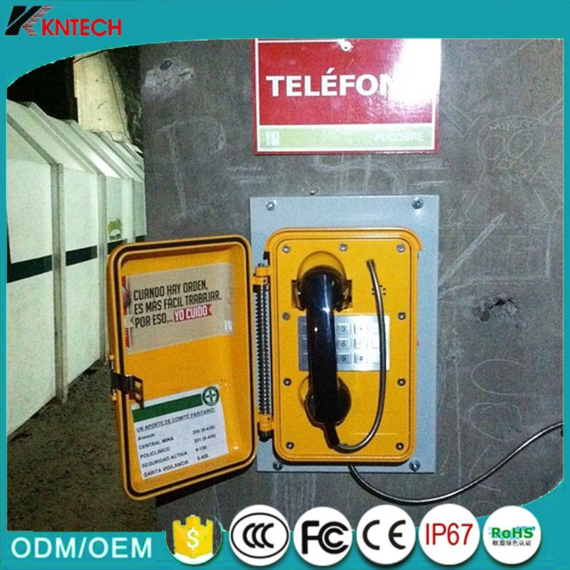 Teléfono para minería