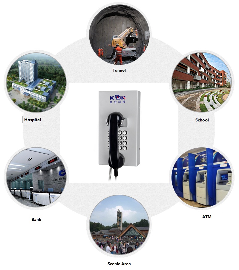 Téléphone à l'épreuve du vandalisme