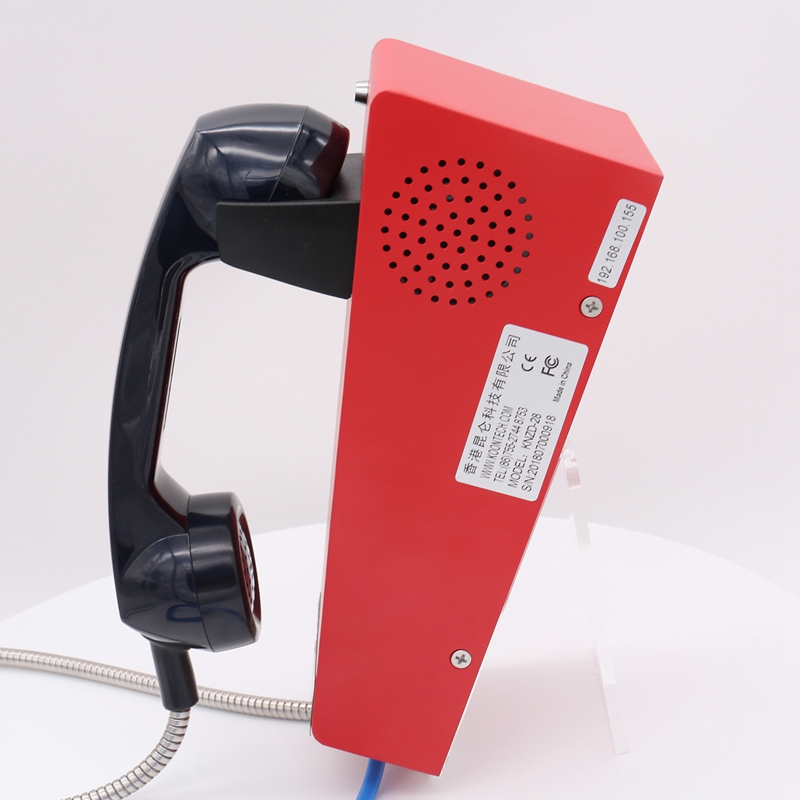 vandal resistant Industrial desktop telephone
