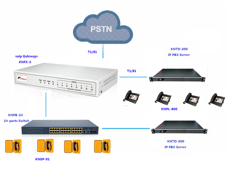 passerelles voip