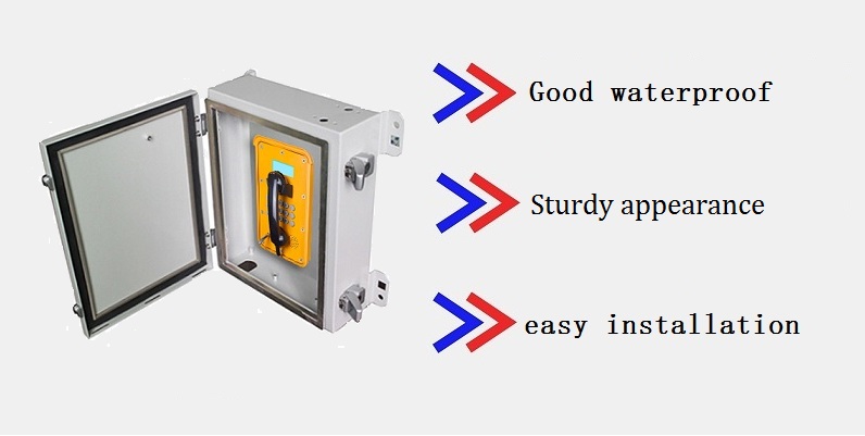 waterproof phone box feature