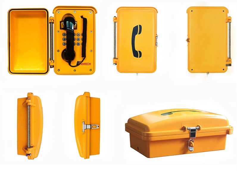 weatherproof telephone multi angle diagram
