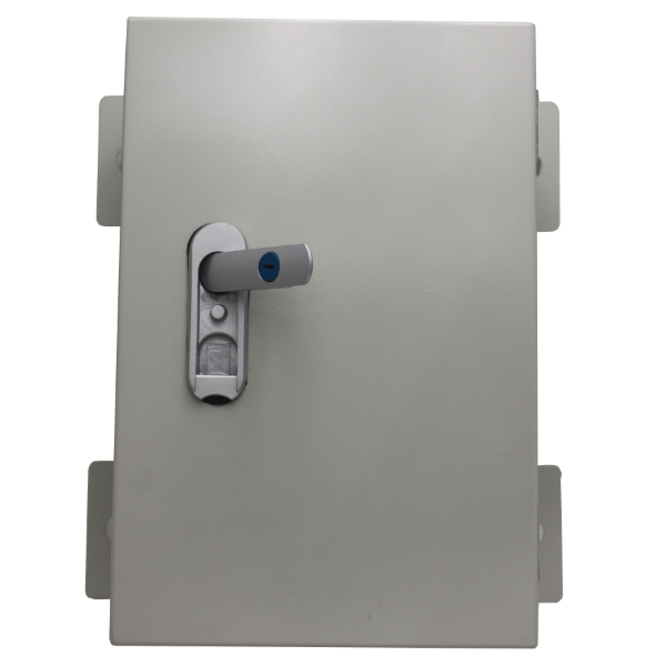 waterproof enclosure box front view
