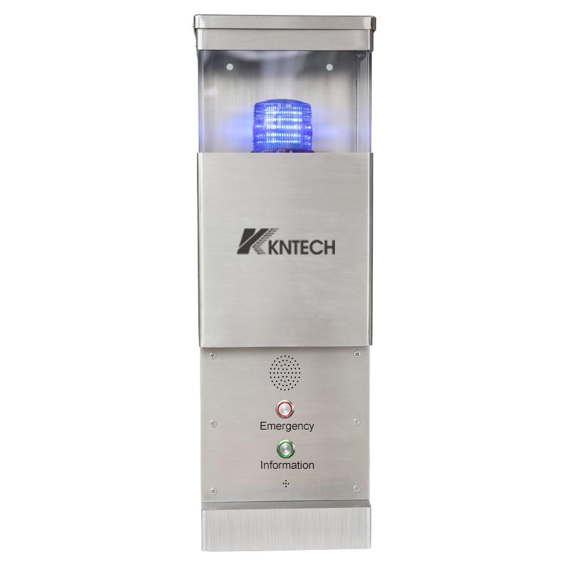 emergency call station front view