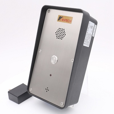 outdoor intercom left view