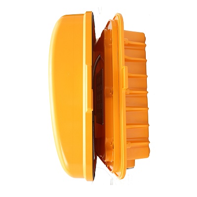 the explosion proof telephone side view