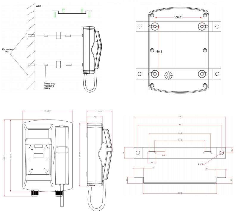 emergency telephone design