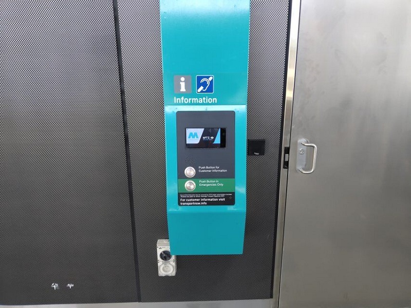 voip intercom use in the subway