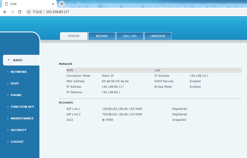 voip phone base imformation