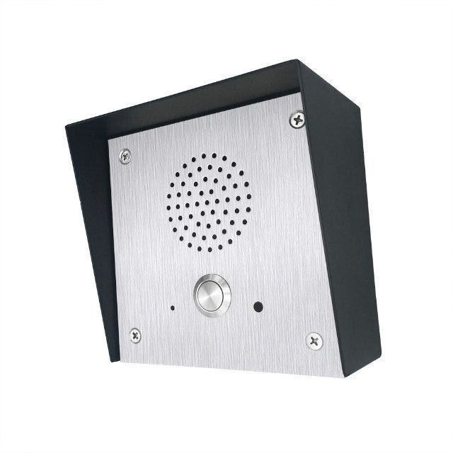 door intercom front view