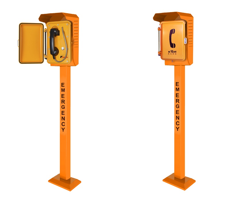 outdoor type telephone application
