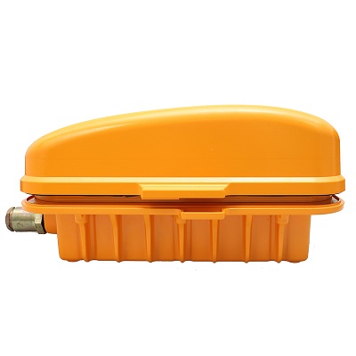 atex telephone sides view