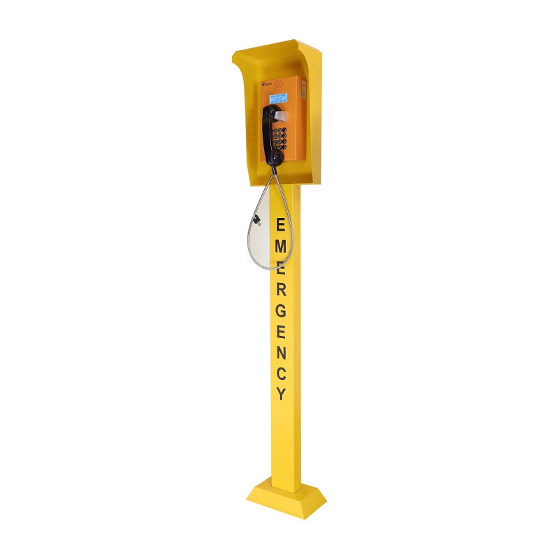 prison phone and telephone hood