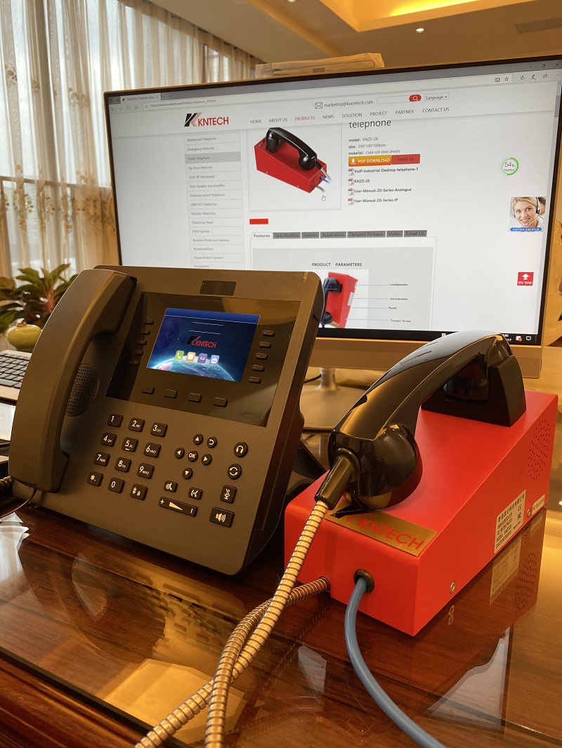 industrial desktop telephone