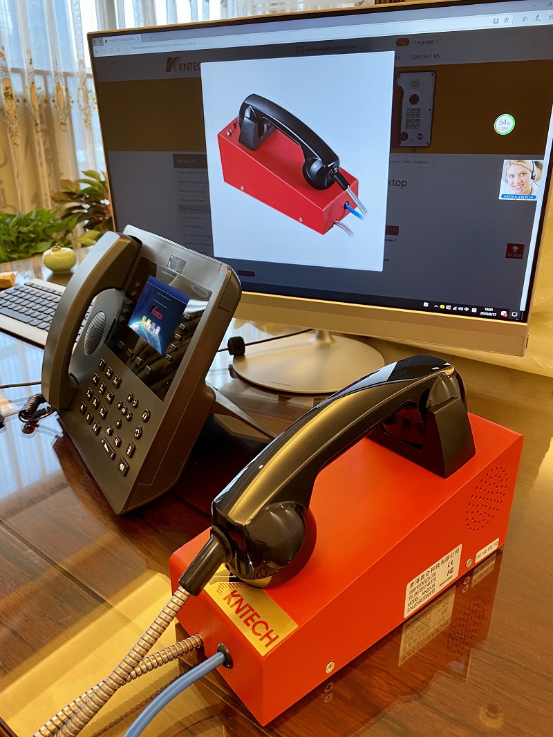 industrial desktop telephone