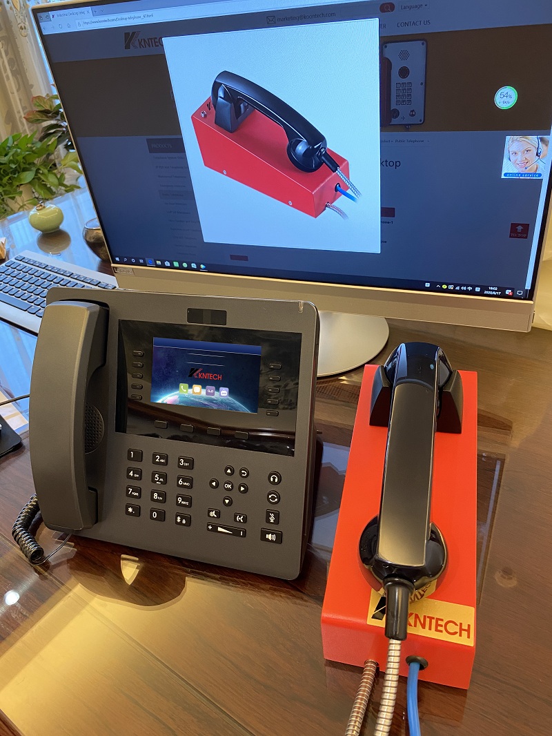 industrial desktop telephone