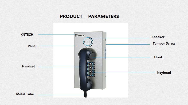 vandal proof telephone main view