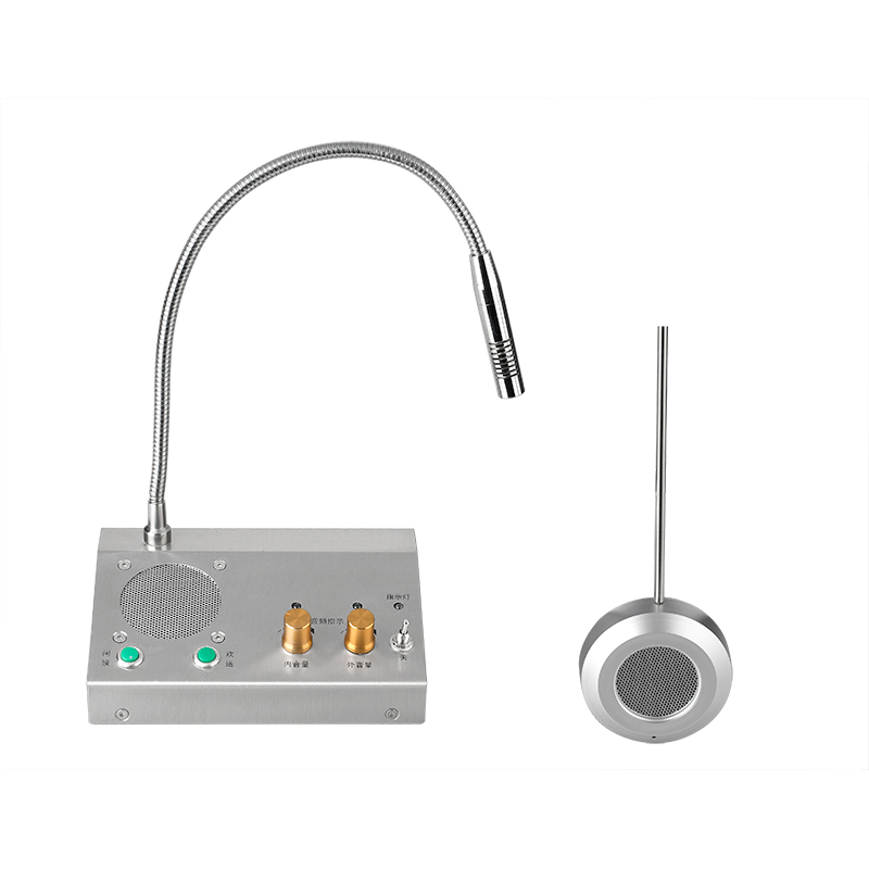 dual way counter intercom left view