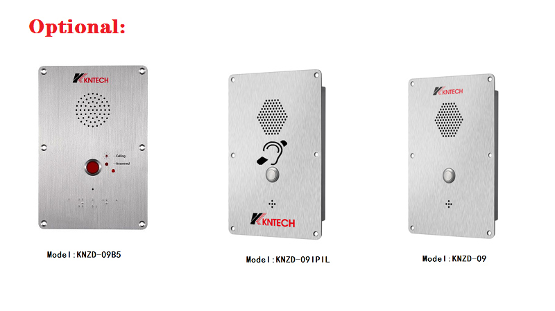 three model emergency voice intercom 