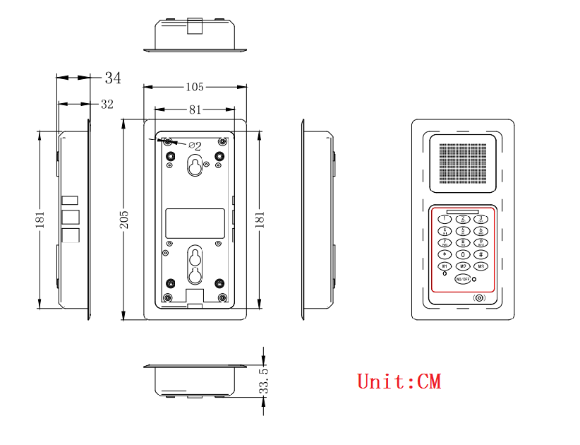 cleanroom intercom view