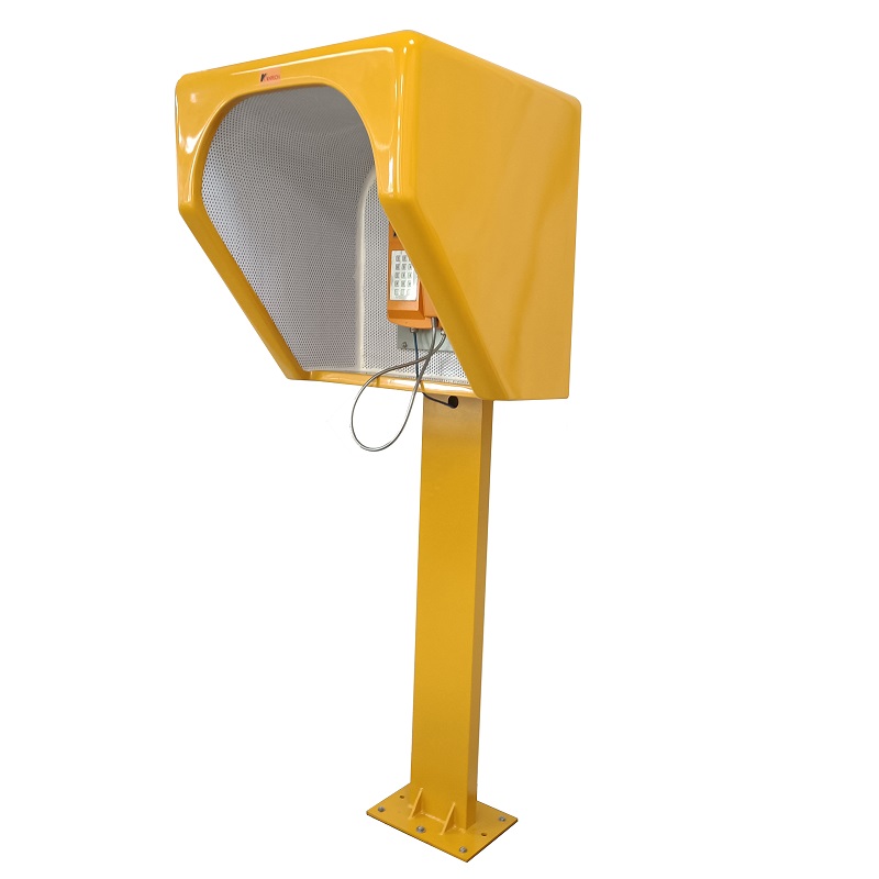 weatherproof telephone hood