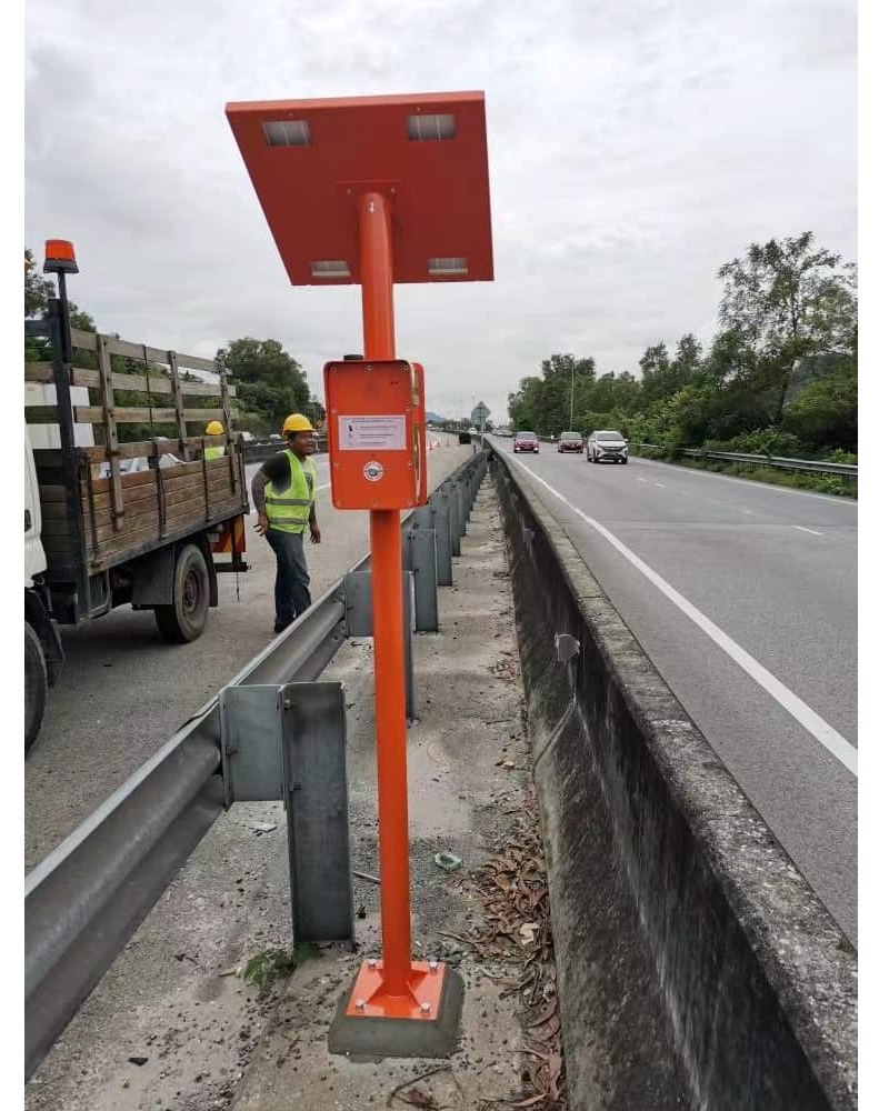 emergency call box highway