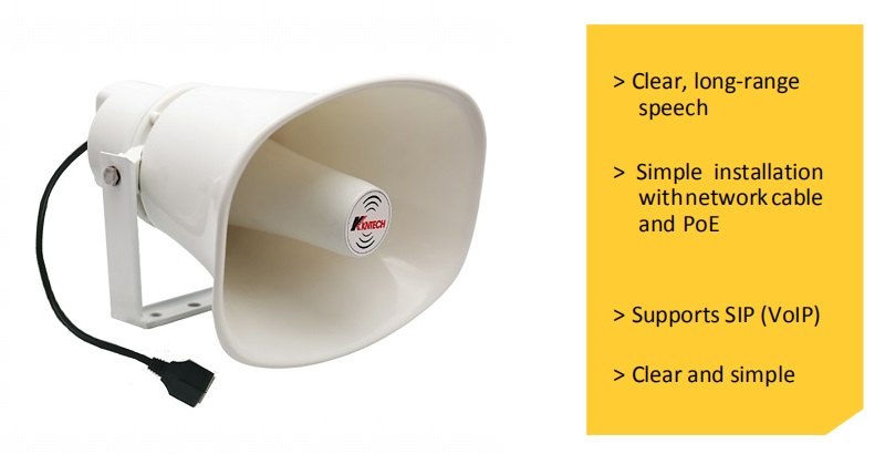 kntech sip speaker detail
