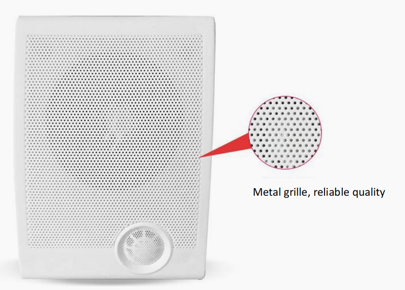 outdoor speaker detail view