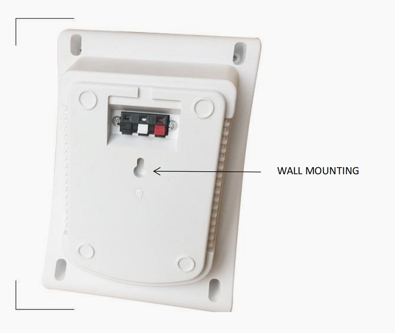 outdoor speaker detail view