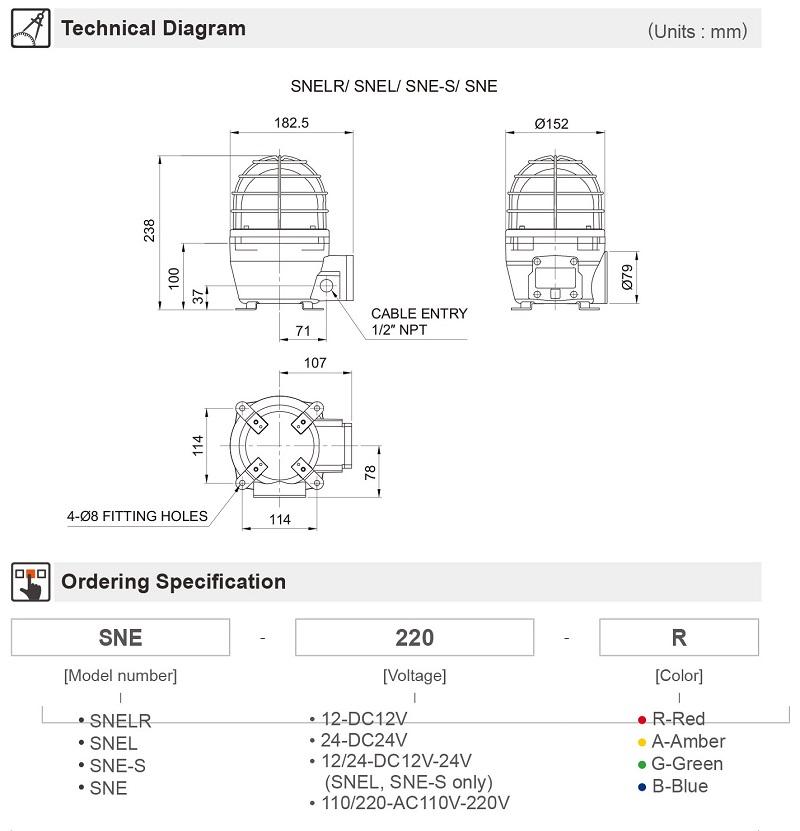 explosion proof light