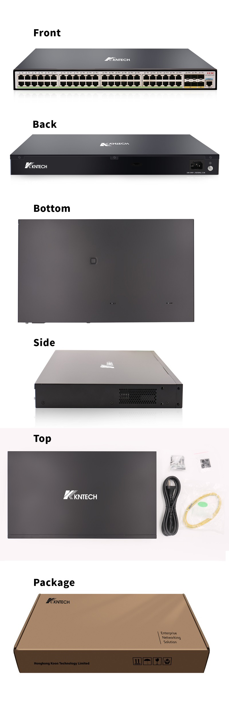 48 poe switch detail view