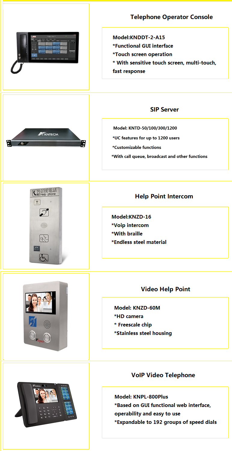 KNTECH product in airport