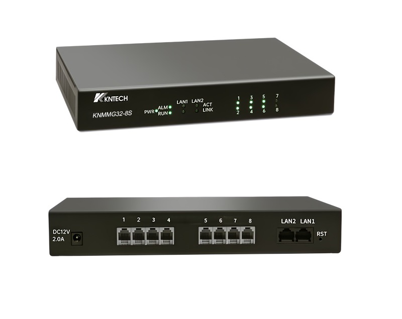 8 fxs ports media gateway